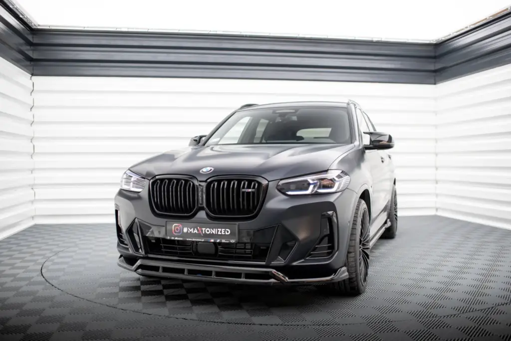 Front Splitter compatible with BMW X3 M-Pack G01 Facelift / iX3 M-Pack G08 Facelift
