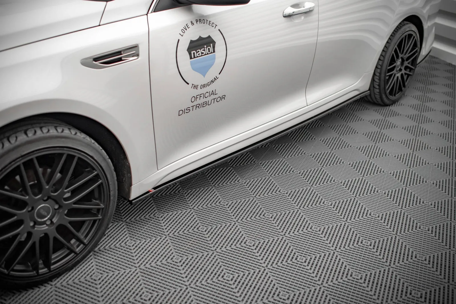 Side Skirts Diffusers compatible with Kia Optima Mk4