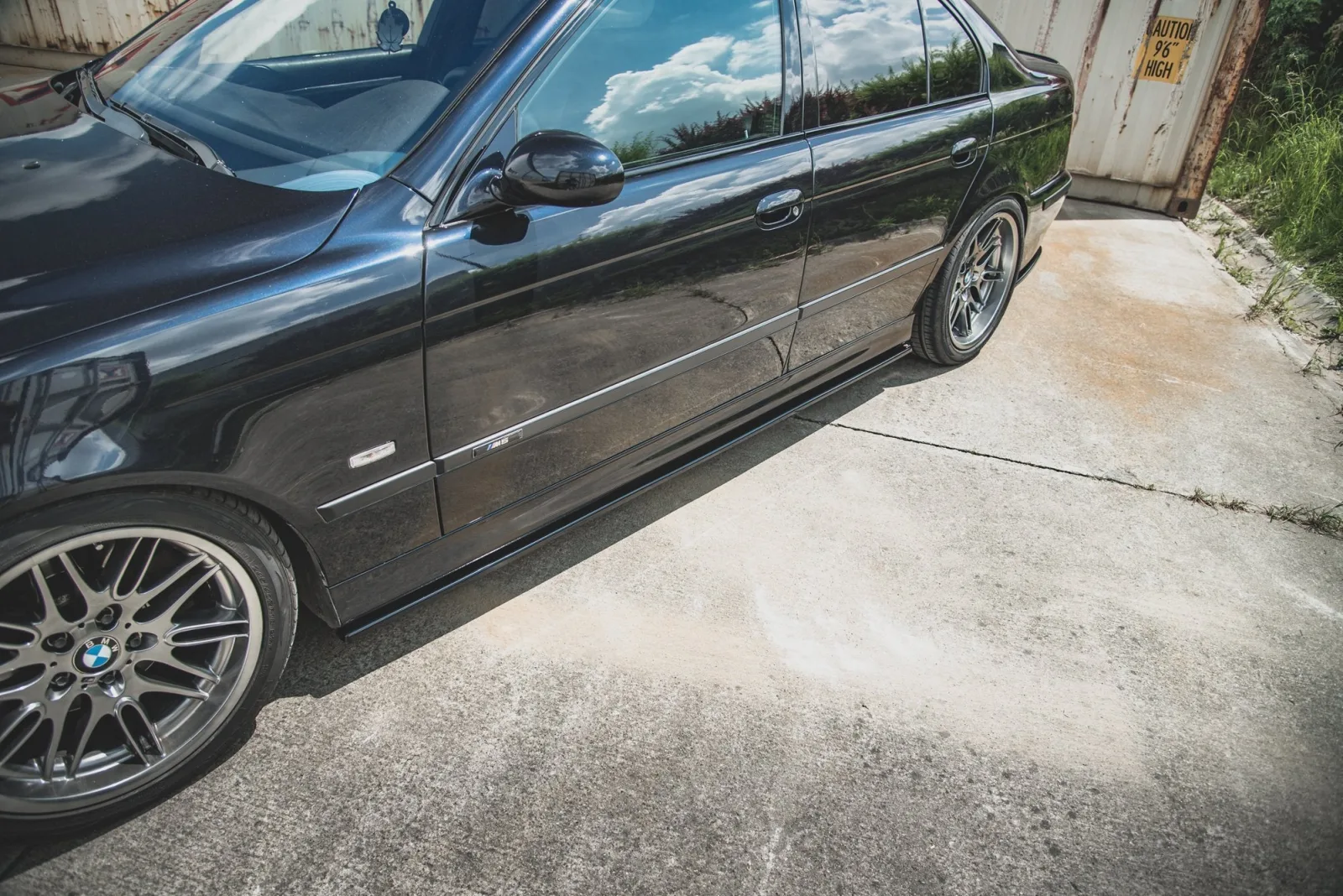 Side Skirts Diffusers compatible with BMW M5 / 5 M-Pack E39