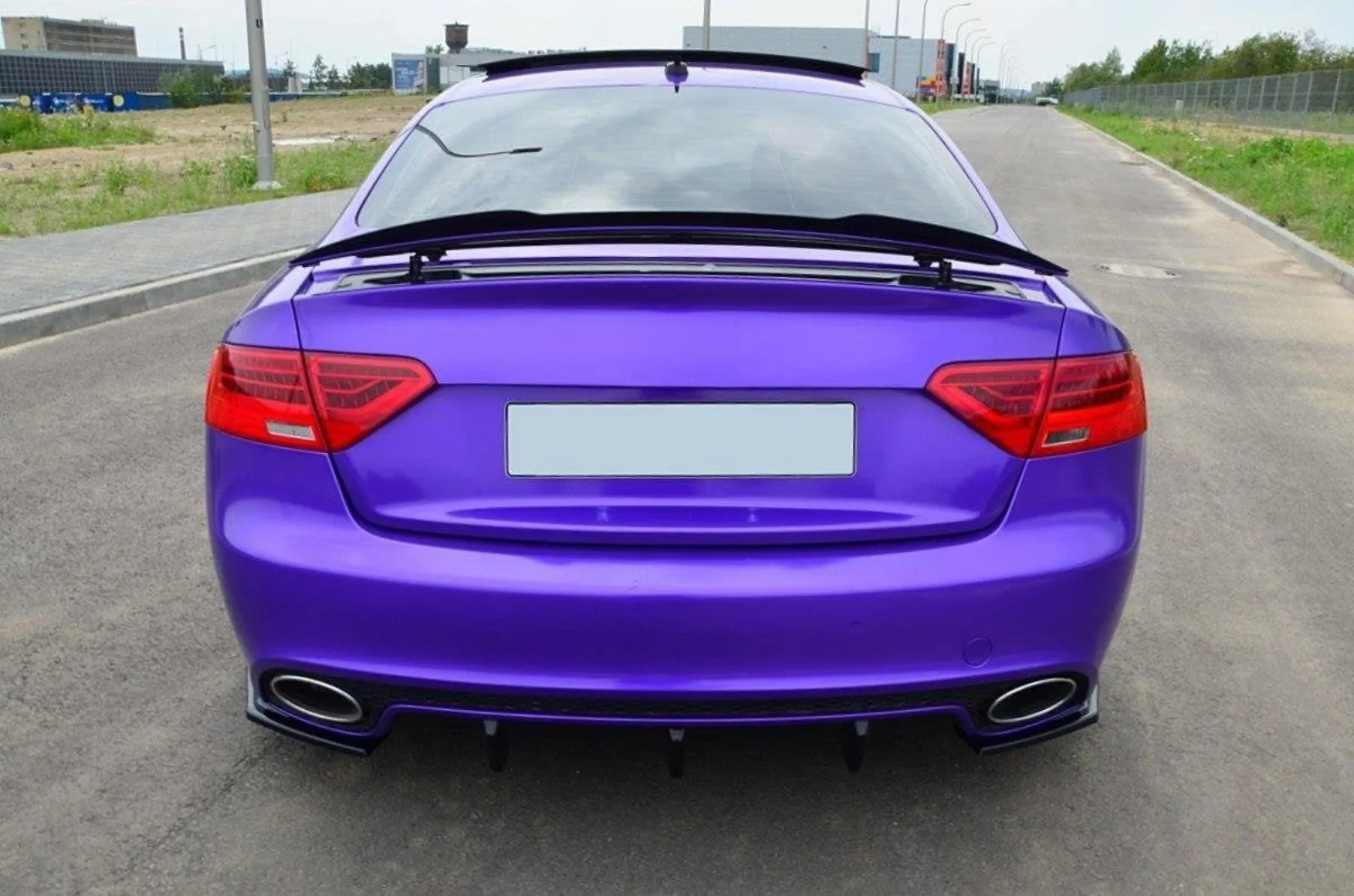 Spoiler Cap compatible with Audi RS5 Mk1 (8T) Facelift