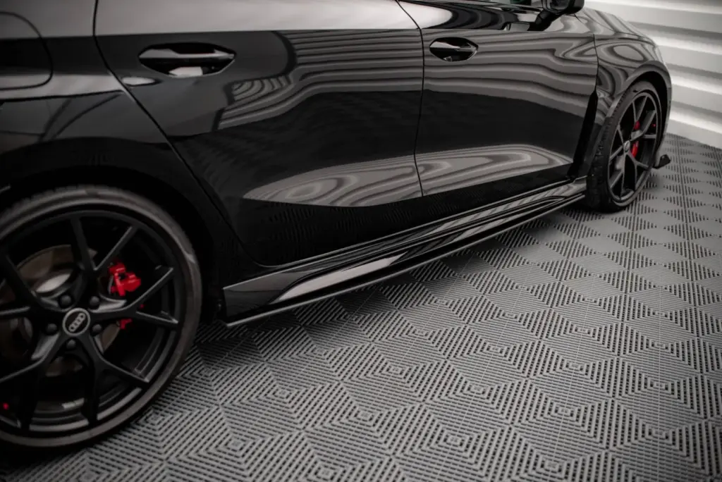 Side Skirts Diffusers Street Pro compatible with Audi RS3 Sportback 8Y