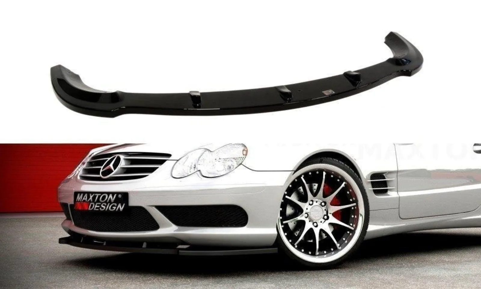 Front Splitter compatible with Mercedes SL R230 AMG