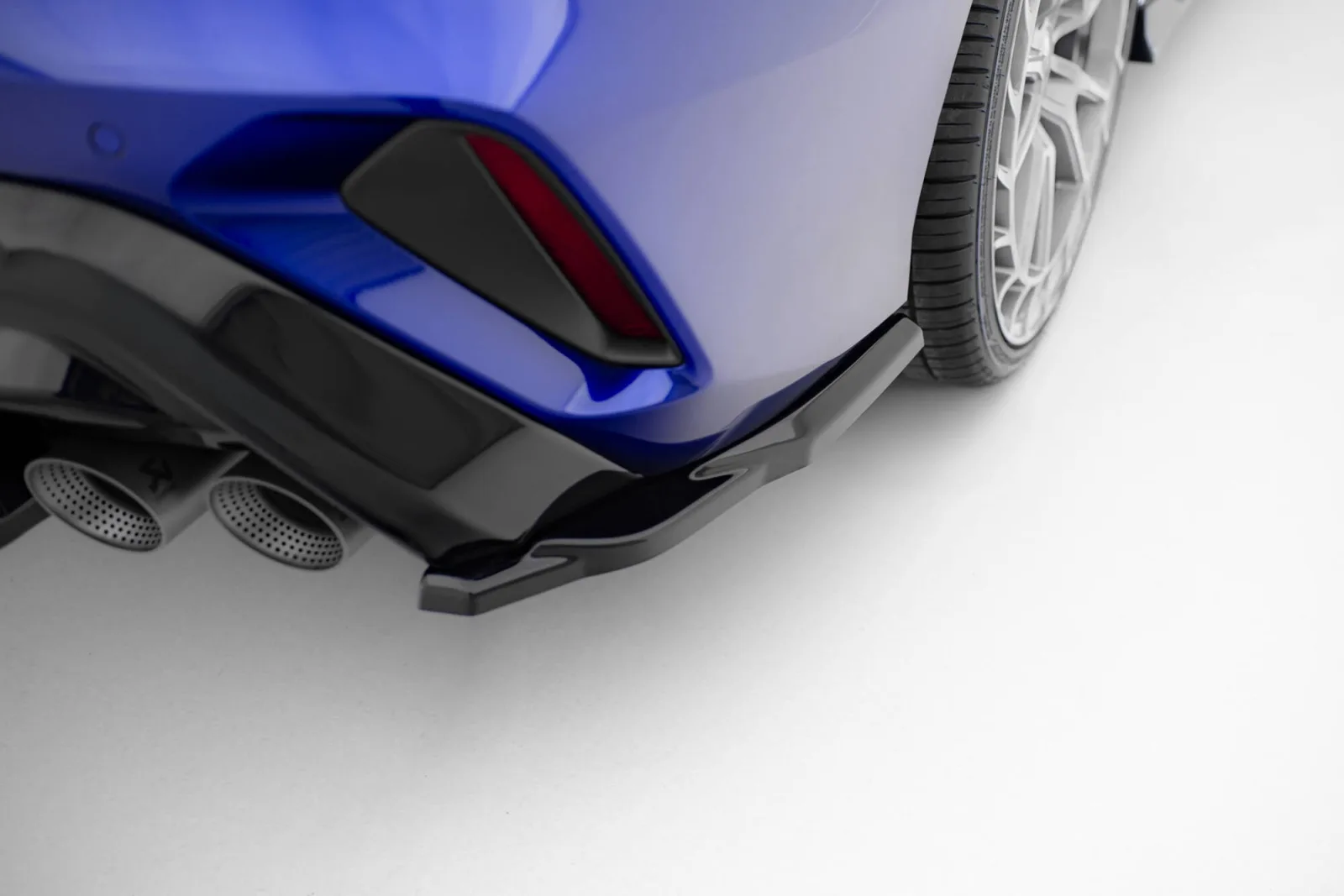 Rear Side Splitters V.3 compatible with Audi S3 Sedan 8Y Facelift