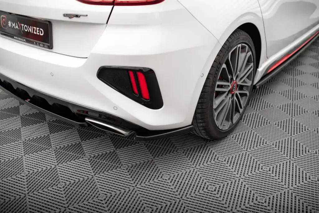 Rear Side Splitters compatible with Kia Ceed GT Mk3