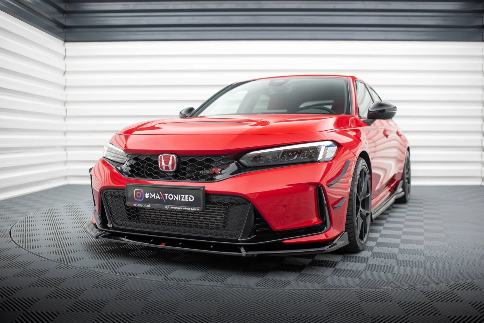 Front Splitter V.2 compatible with Honda Civic Type-R Mk 11