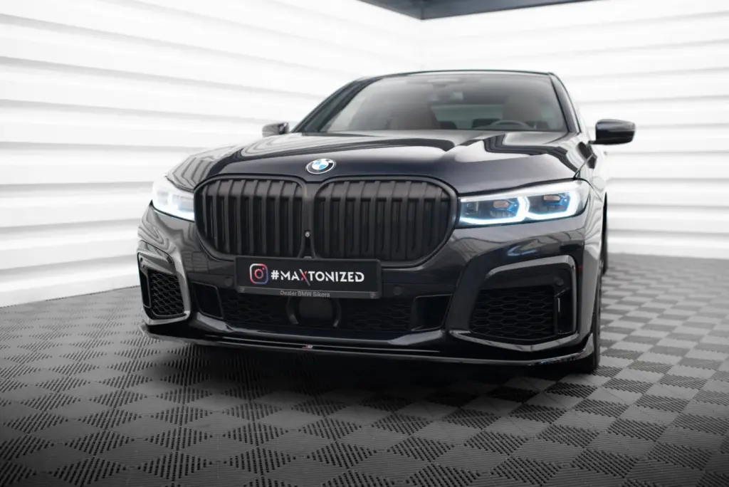 Front Splitter V.4 compatible with BMW 7 M-Pack G11 / G12 Facelift