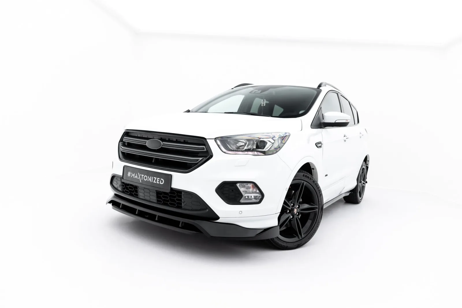 Front Splitter compatible with Ford Kuga ST-Line Mk2 Facelift