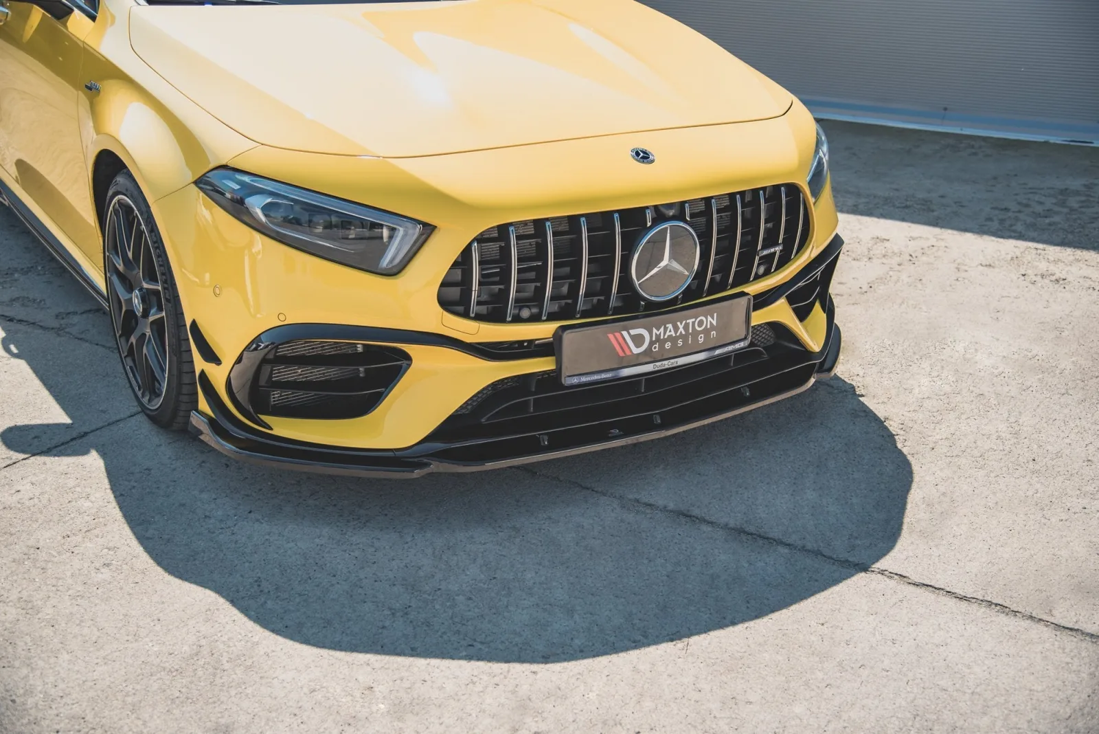 Front Splitter V.2 compatible with Mercedes-AMG A 45 S Aero Pack W177