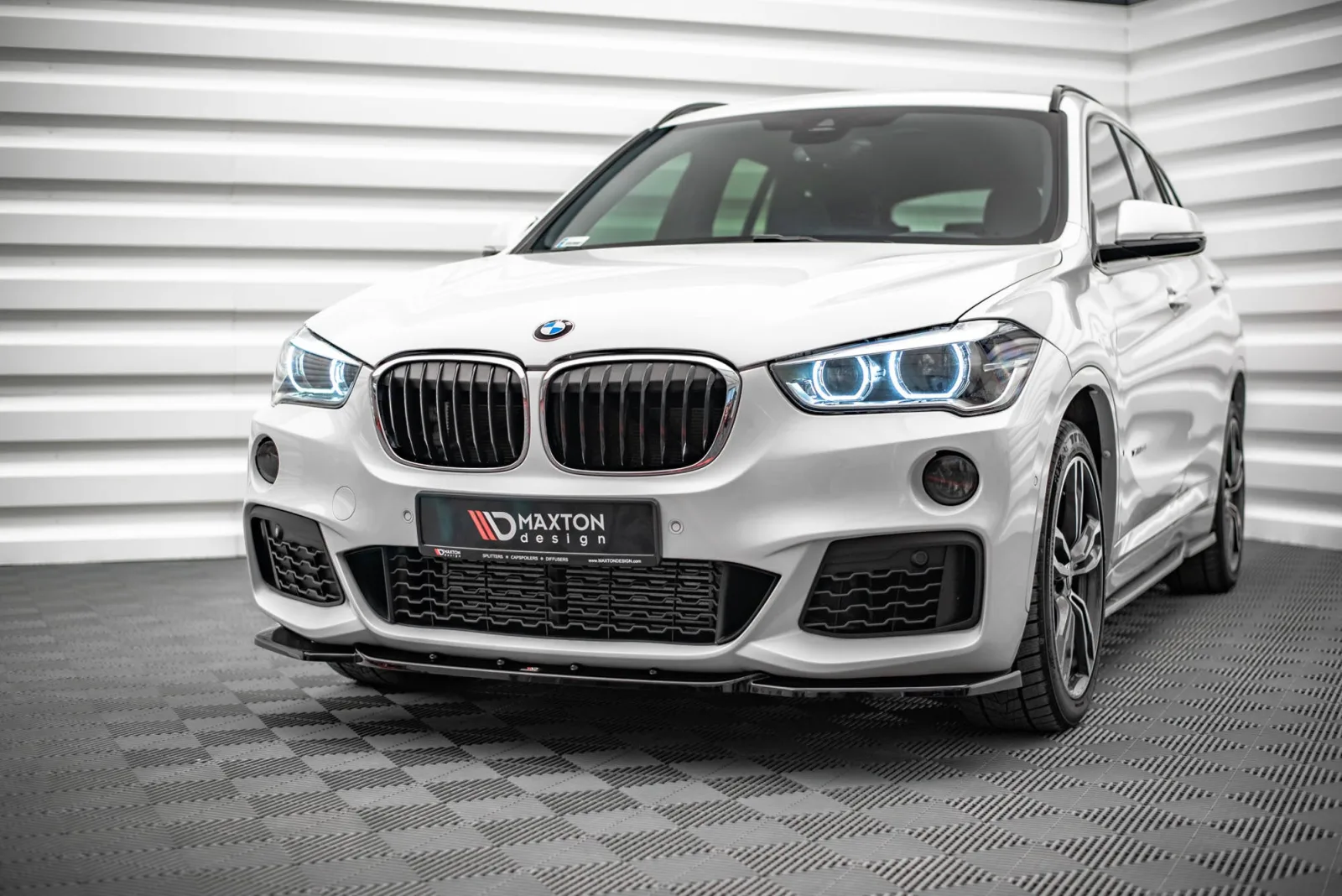 Front Splitter V.1 compatible with BMW X1 M-Pack F48