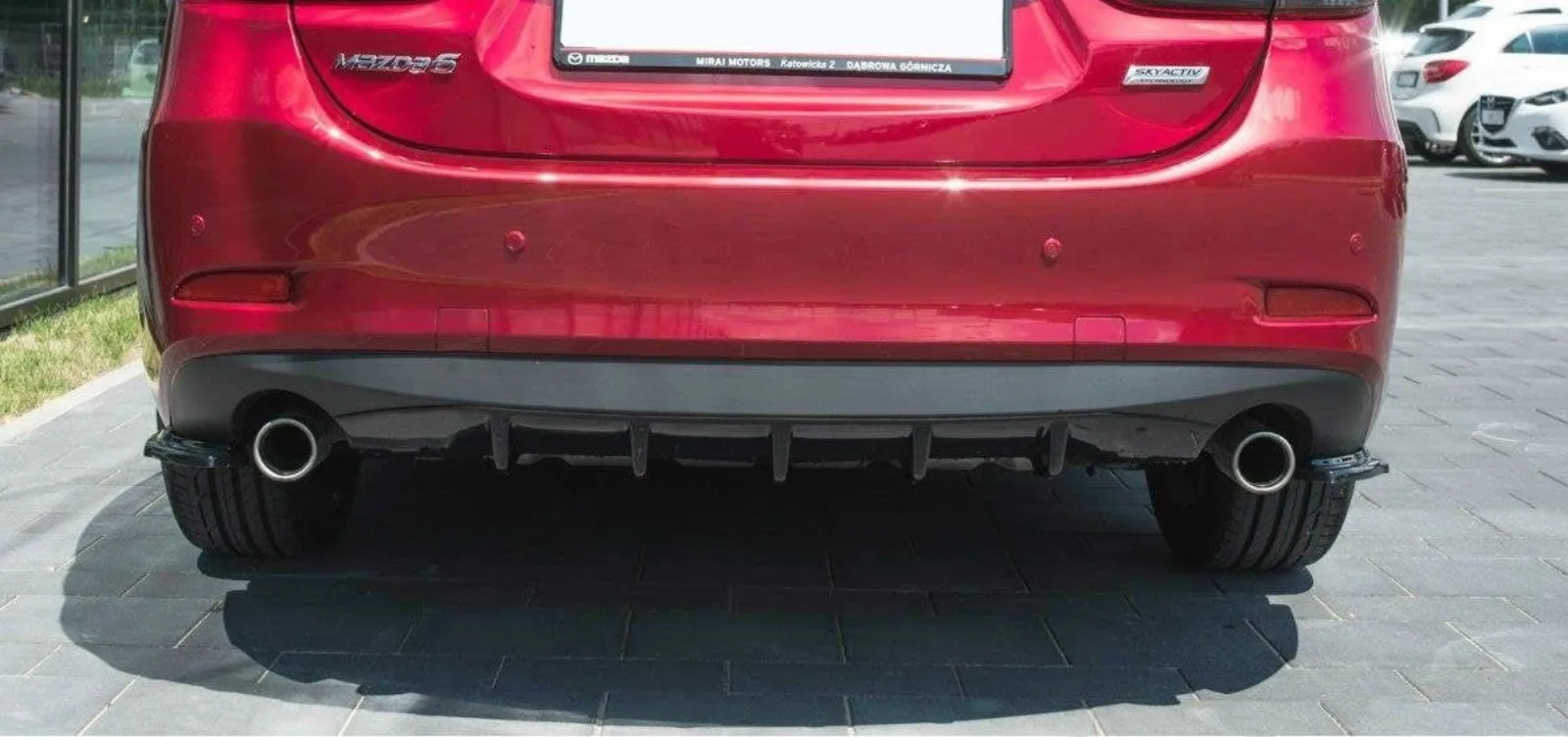 Rear Side Splitters V.1 compatible with Mazda 6 GJ (Mk3) Facelift