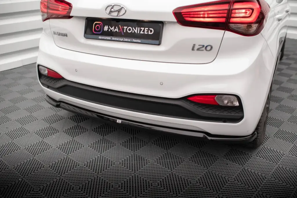Rear Splitter compatible with Hyundai I20 Mk2 Facelift
