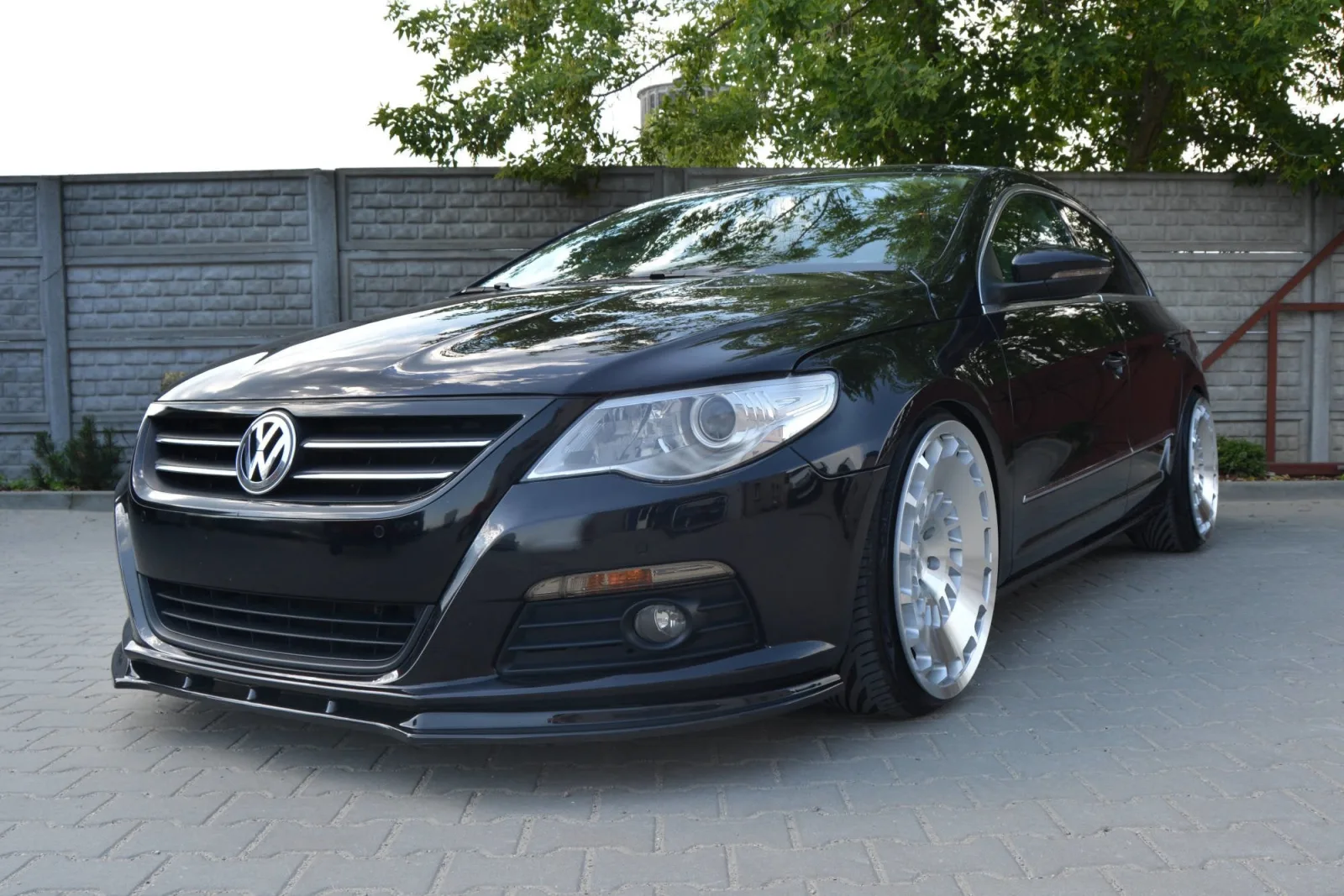 Front Splitter V.1 compatible with VW PASSAT CC PRE-FACELIFT, STANDARD BUMPER