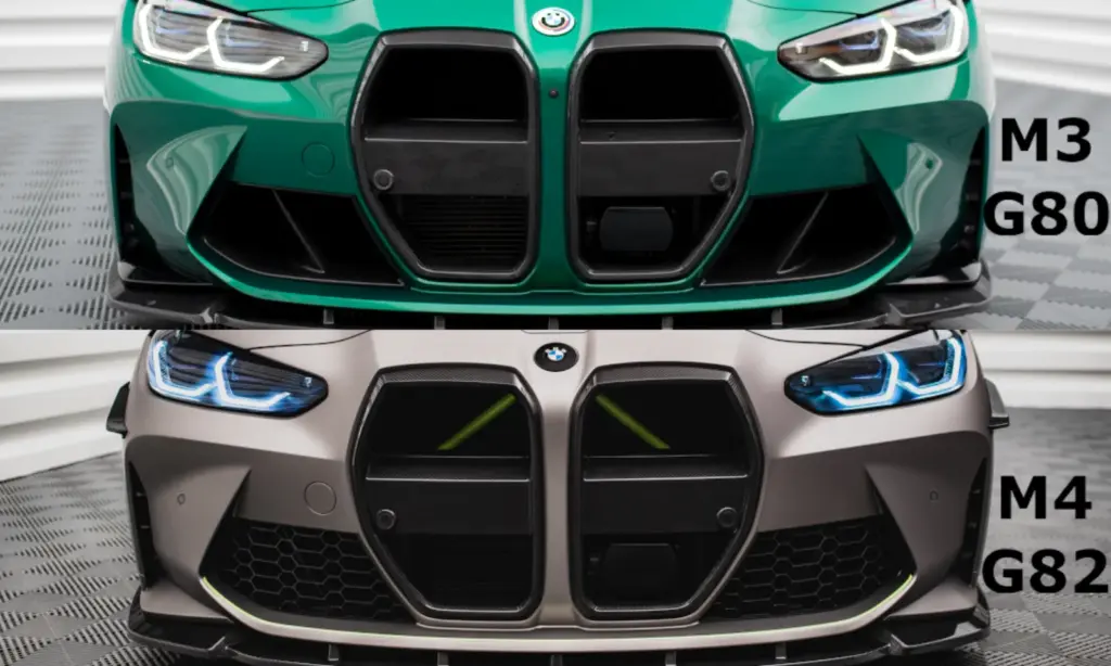Carbon Grill Front Prepreg compatible with BMW M4 G82 / M3 G80