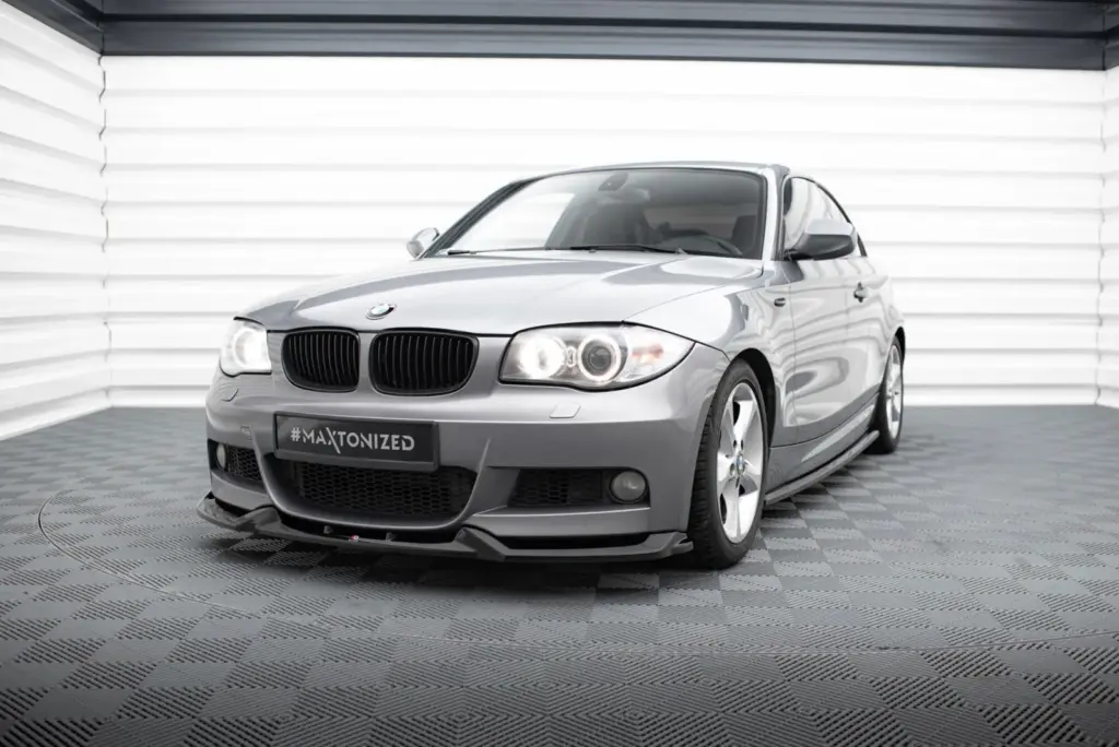 Front Splitter V.1 compatible with BMW 1 M-Pack E82 Facelift