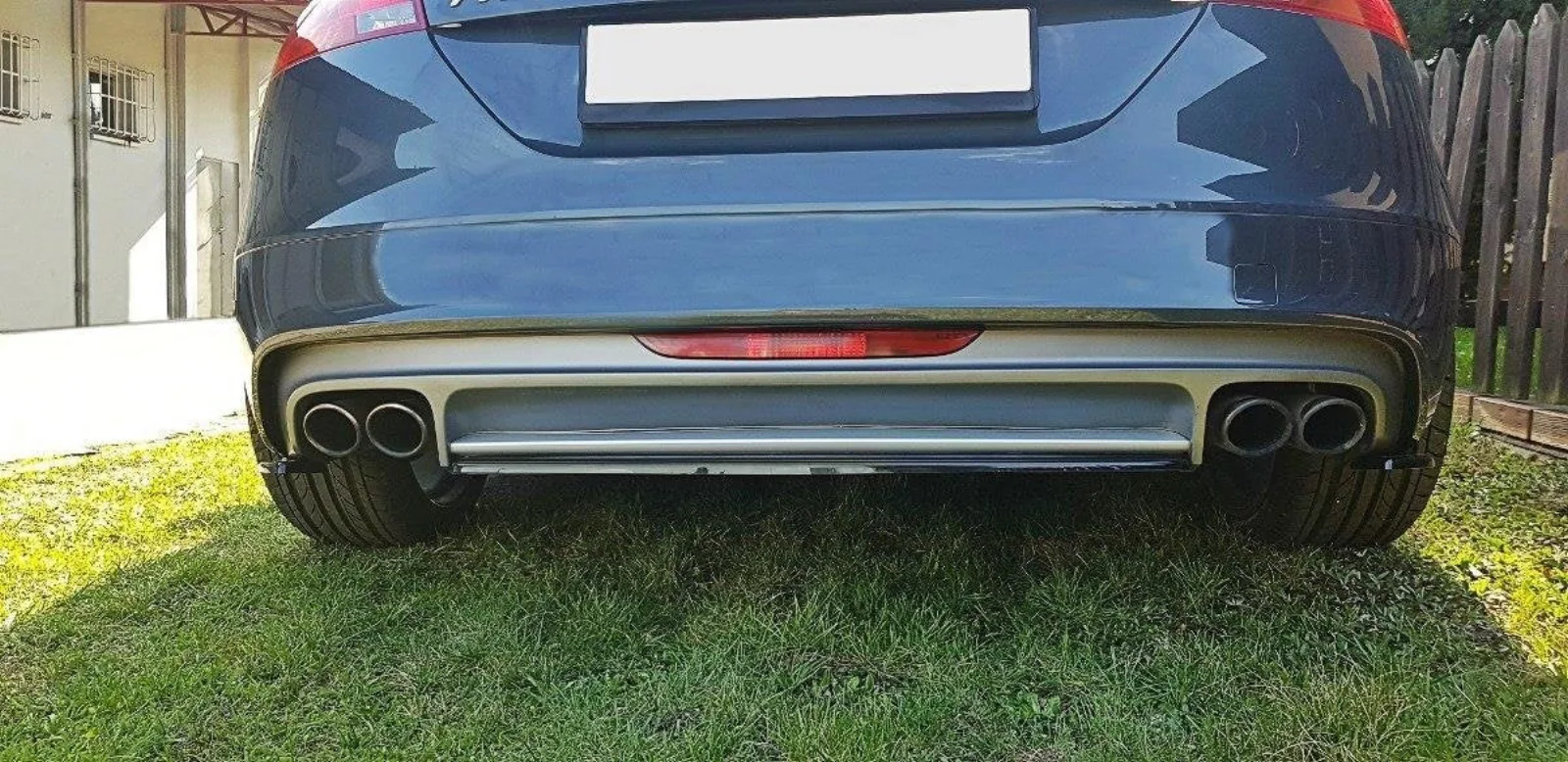 Rear Splitter compatible with Audi TT S Mk2 (8J)