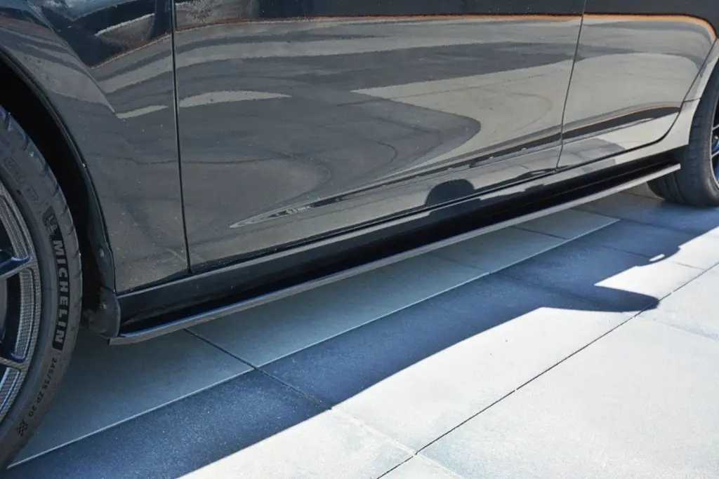 Side Skirts Diffusers compatible with Volvo V60 Polestar Facelift