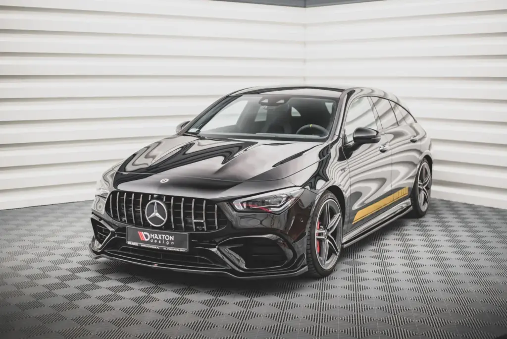 Front Splitter V.1 compatible with Mercedes-AMG CLA 45 Aero C118
