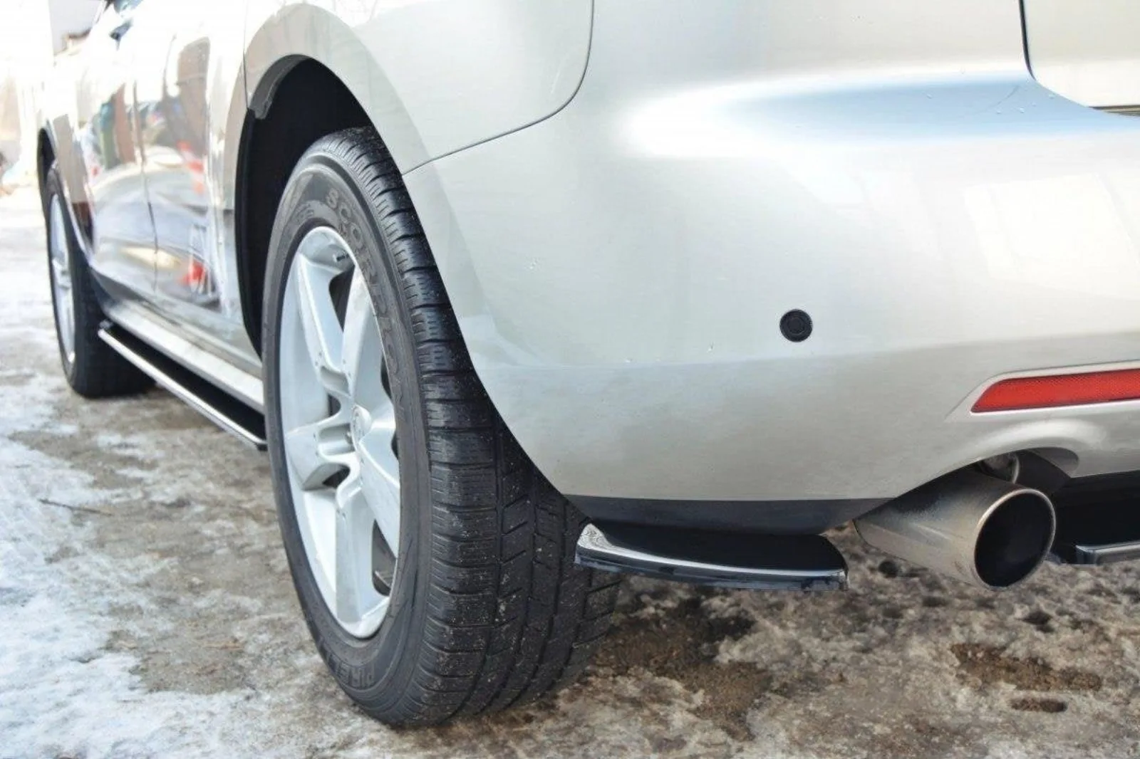 Rear Side Splitters compatible with Mazda CX-7