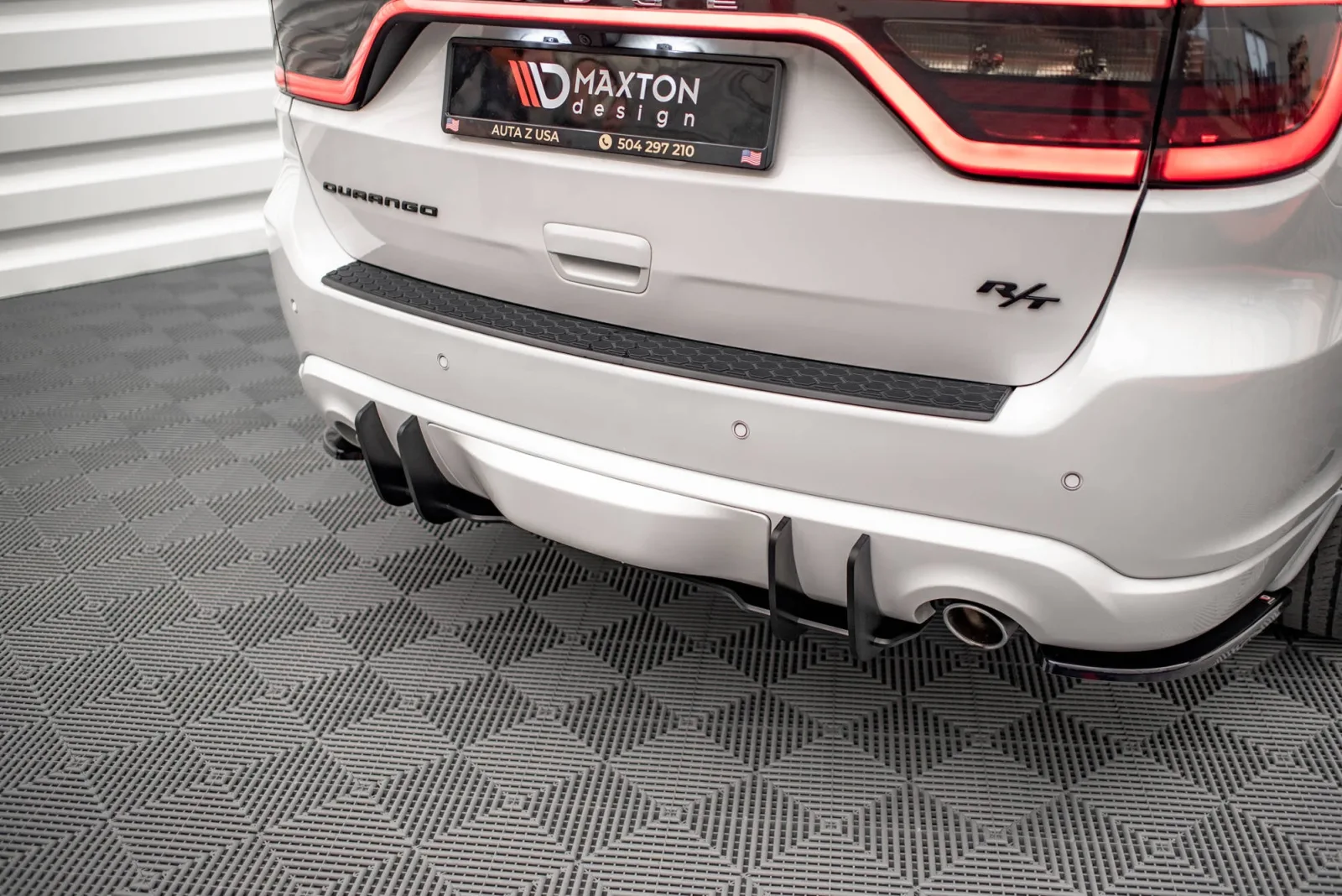 Rear Diffuser Street Pro V.1 compatible with Dodge Durango RT Mk3