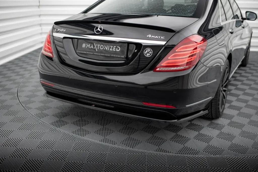 Rear Splitter V.1 compatible with Mercedes-Benz S W222