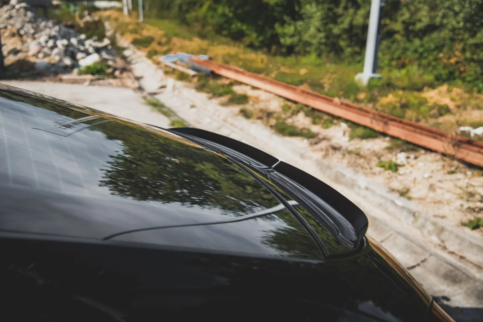 Spoiler Cap compatible with Porsche Panamera Turbo 970 Facelift
