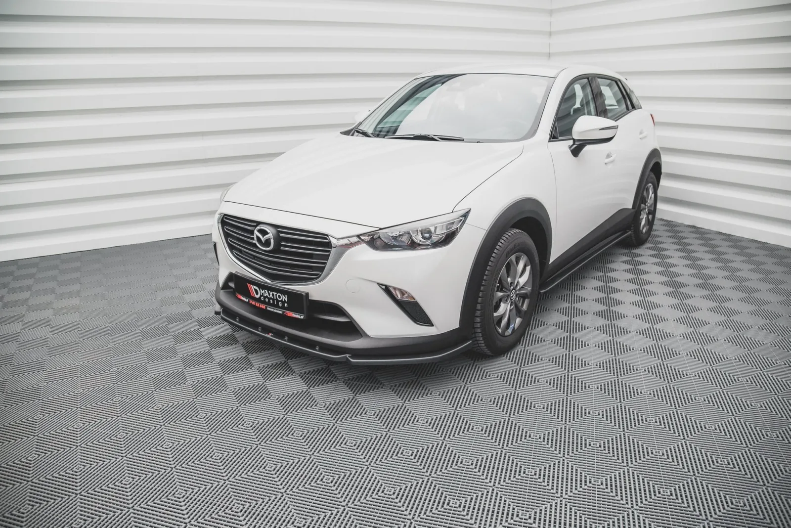 Front Splitter V.2 compatible with Mazda CX-3