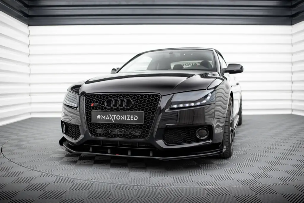 Front Splitter Street Pro + Flaps compatible with Audi S5 / A5 S-Line 8T