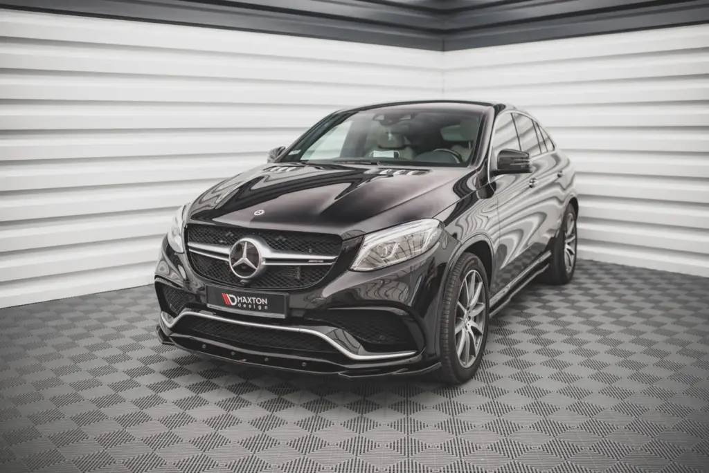 Front Splitter V.2 compatible with Mercedes-Benz GLE Coupe / SUV 63 AMG C292 / W166