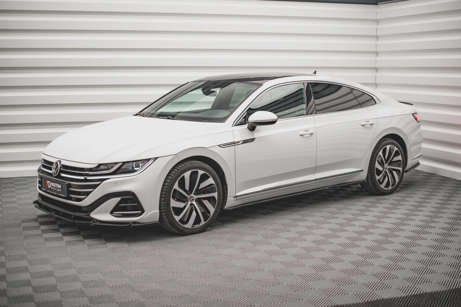 Set of Splitters compatible with Volkswagen Arteon R-Line Sedan / Shooting Brake Mk1 Facelift