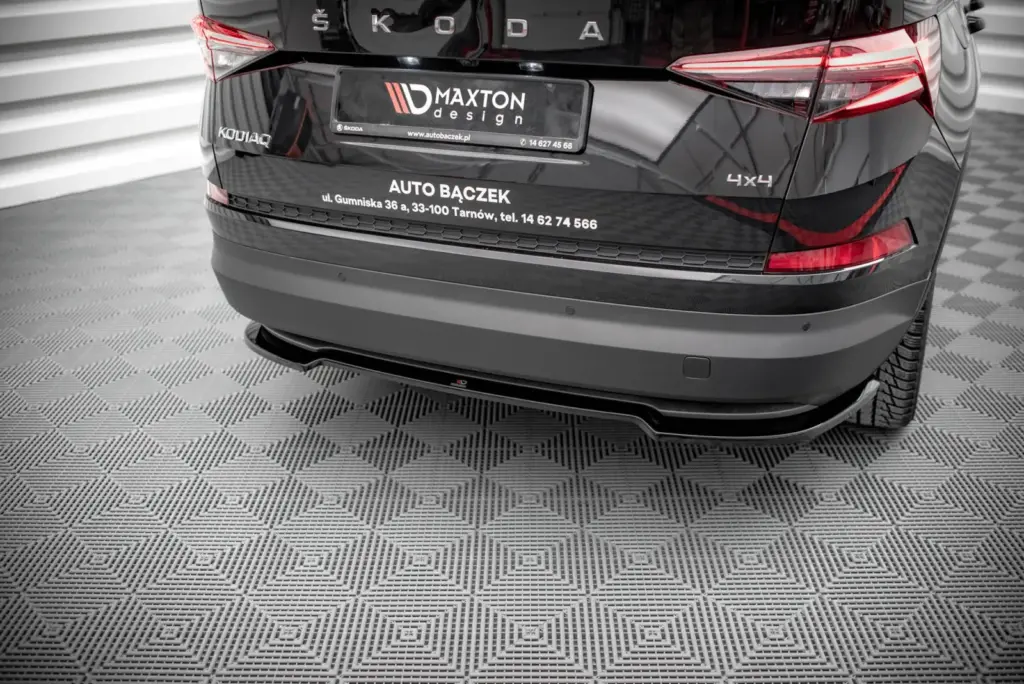 Rear Splitter compatible with Skoda Kodiaq Mk1 Facelift