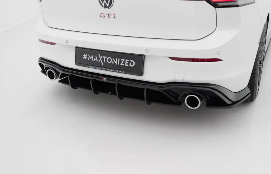 Rear Diffuser Street Pro V.5 compatible with Volkswagen Golf GTI Mk8