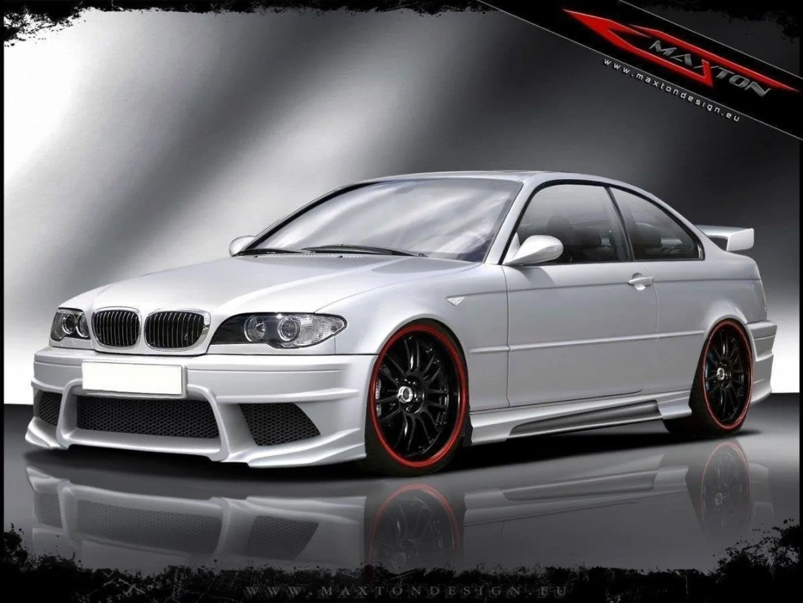 Side Skirts Diffusers compatible with BMW 3 E46 Coupe & Cabrio