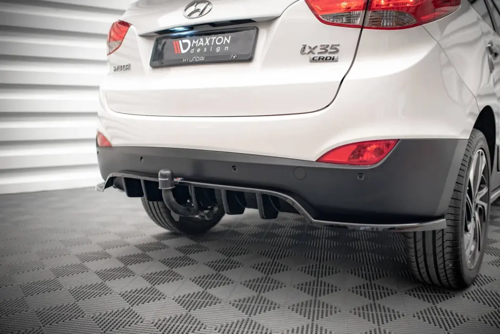 Rear Splitter (With Diffuser) compatible with Hyundai ix35 Mk1