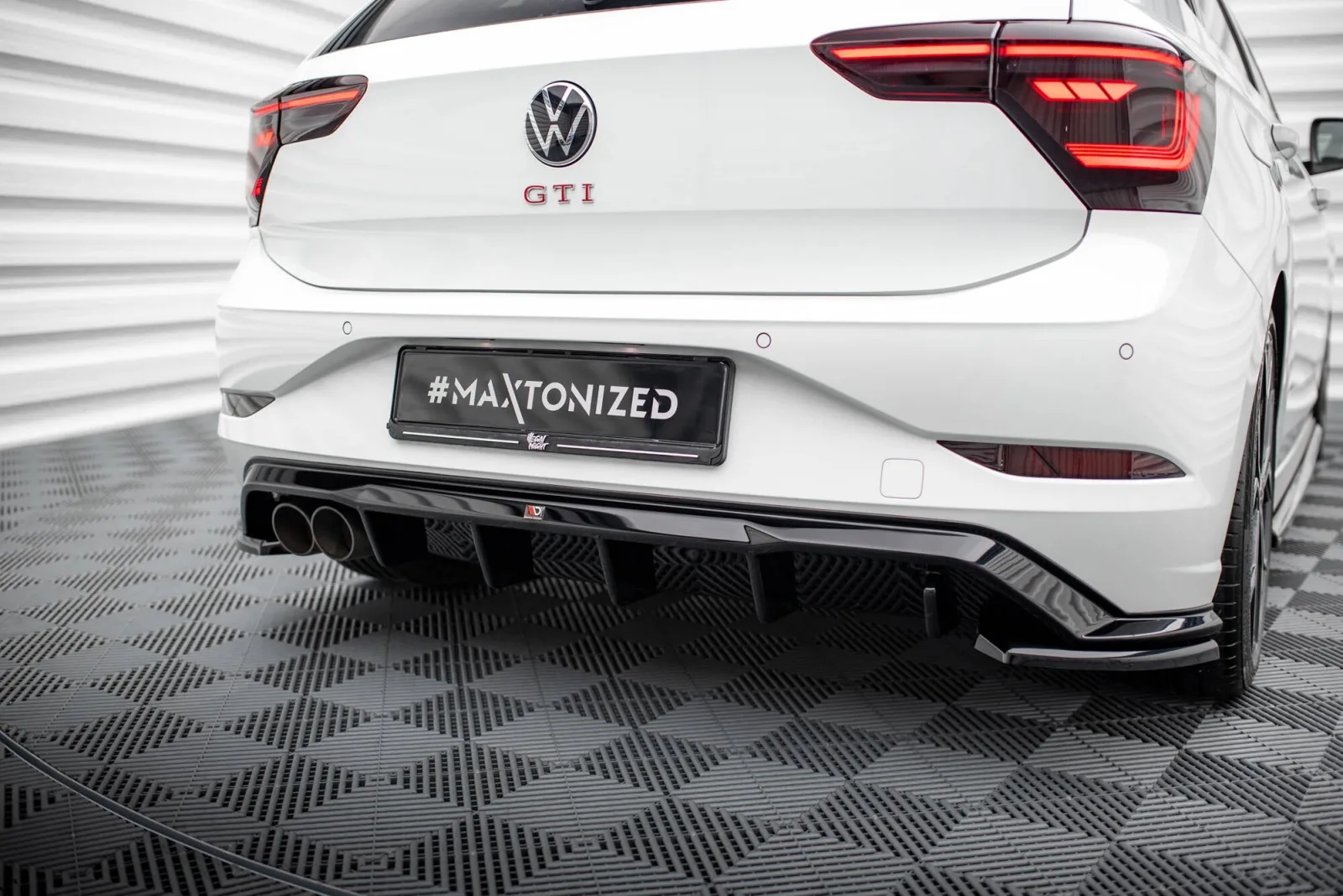 Rear Valance compatible with Volkswagen Polo GTI Mk6 Facelift