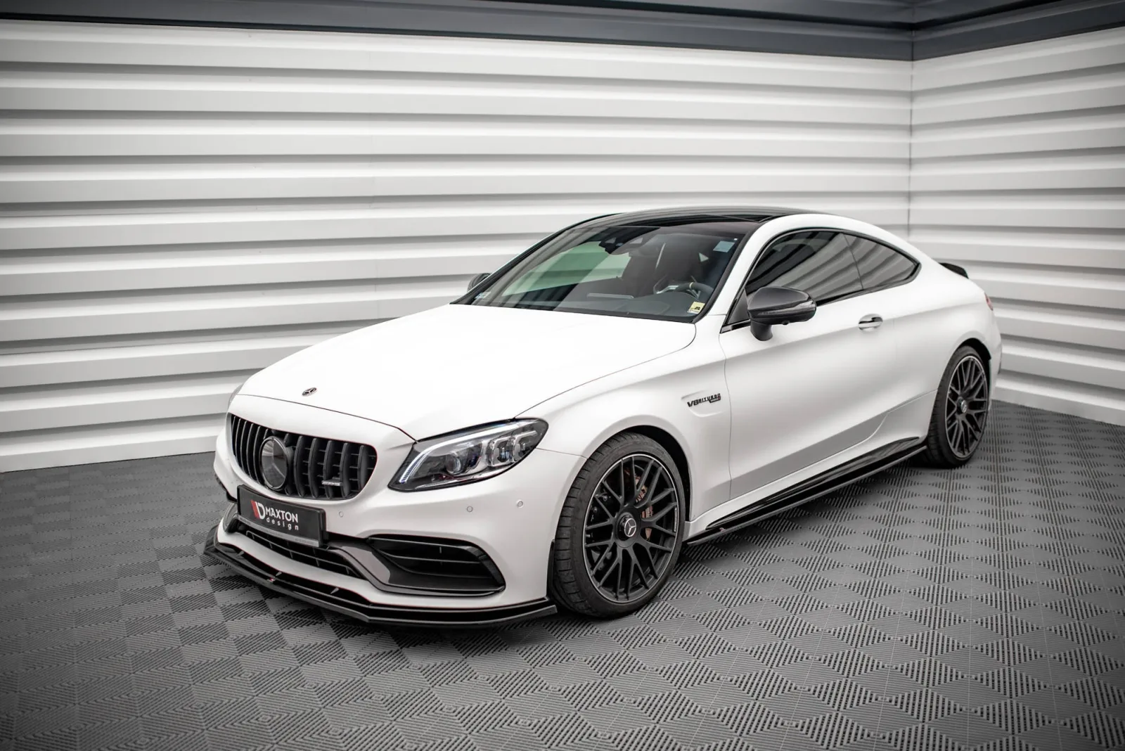 Set of Splitters compatible with Mercedes-AMG C 63 Coupe AMG Aero Pack C205 Facelift