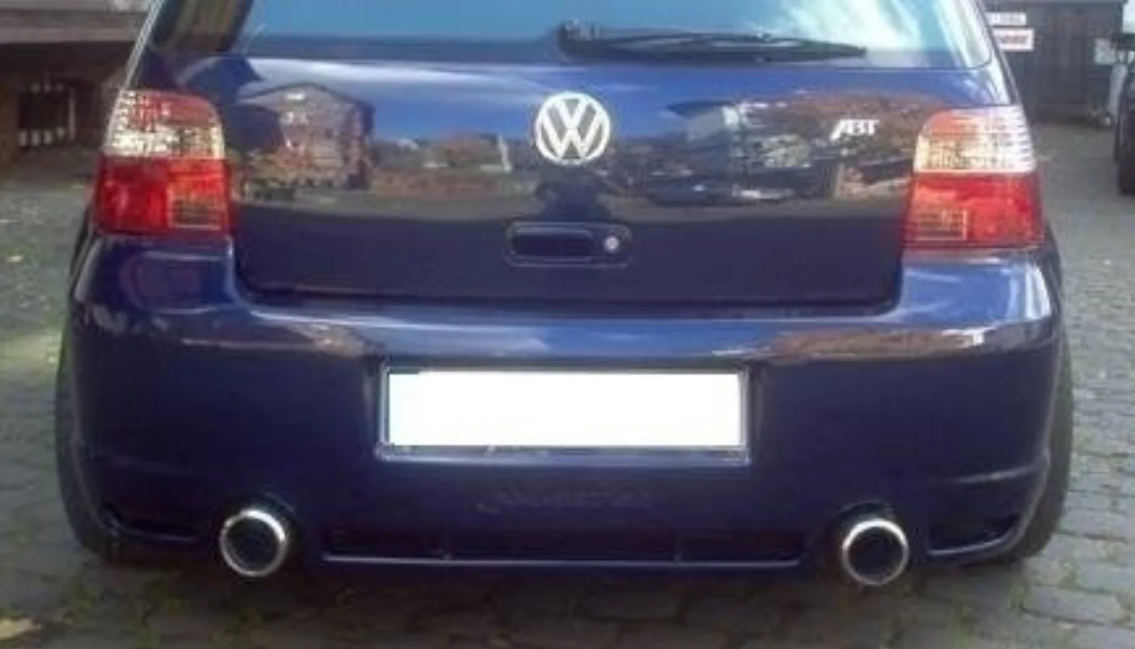 Rear Bumper Golf 4 R32 Look
