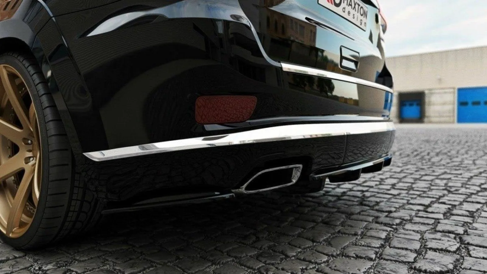 Rear Side Splitters compatible with Jeep Grand Cherokee WK2 Summit Facelift