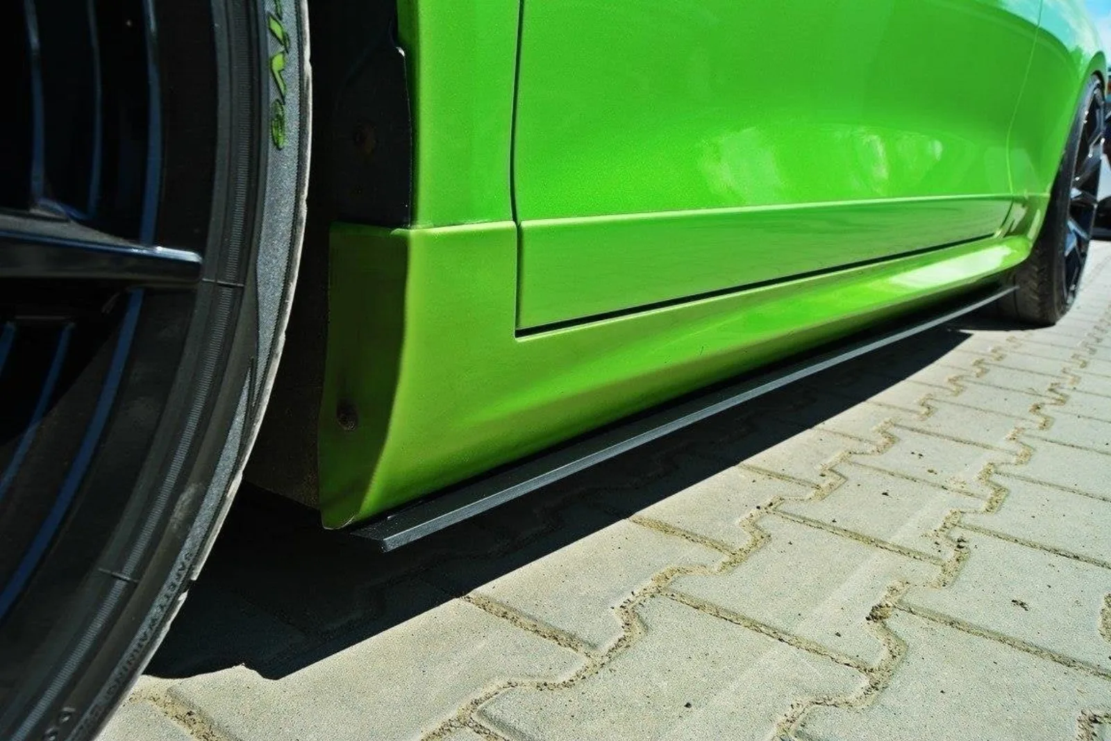 Side Skirts Diffusers Racing compatible with VW Scirocco 3R