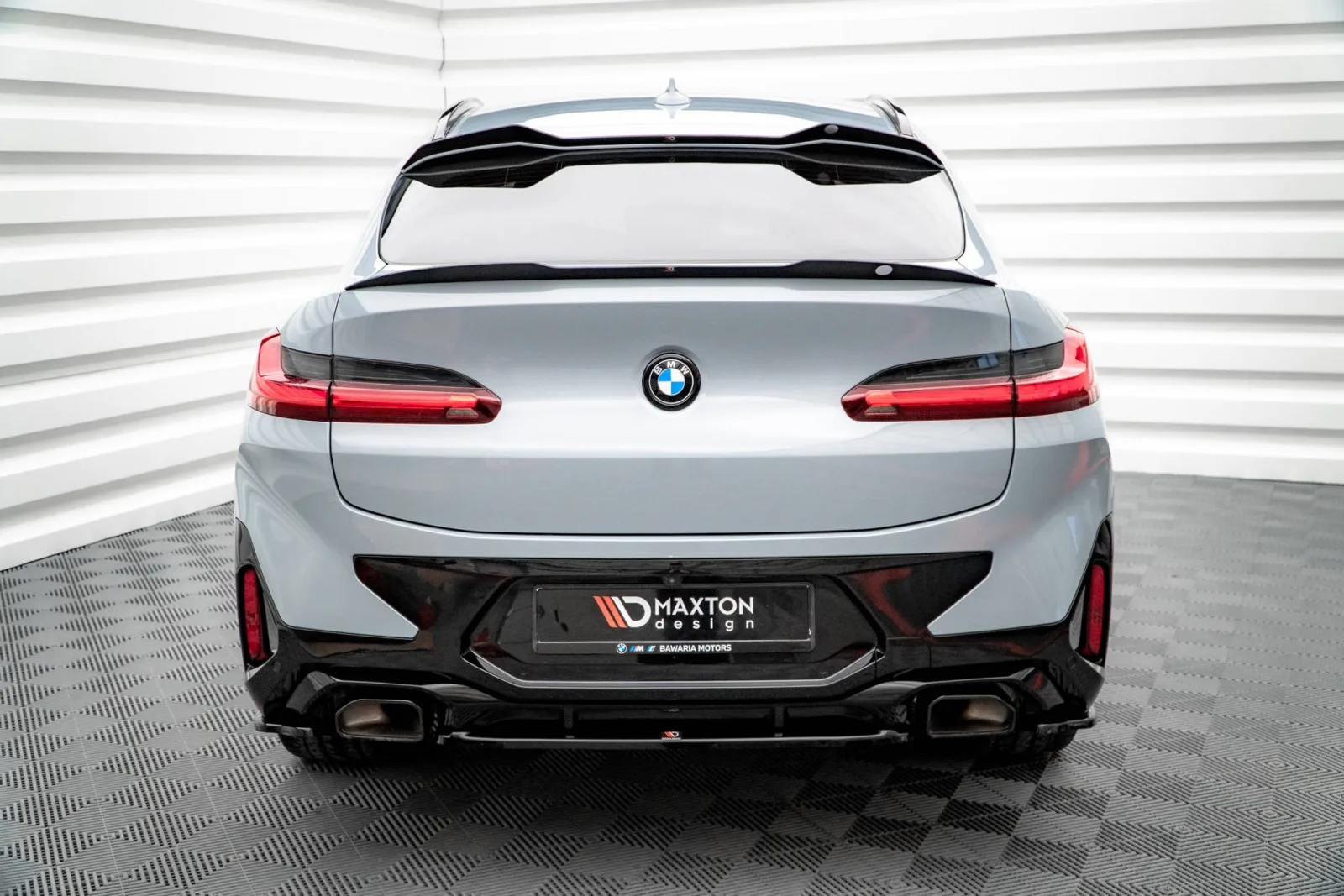 Rear Splitter compatible with BMW X4 M-Pack G02 Facelift