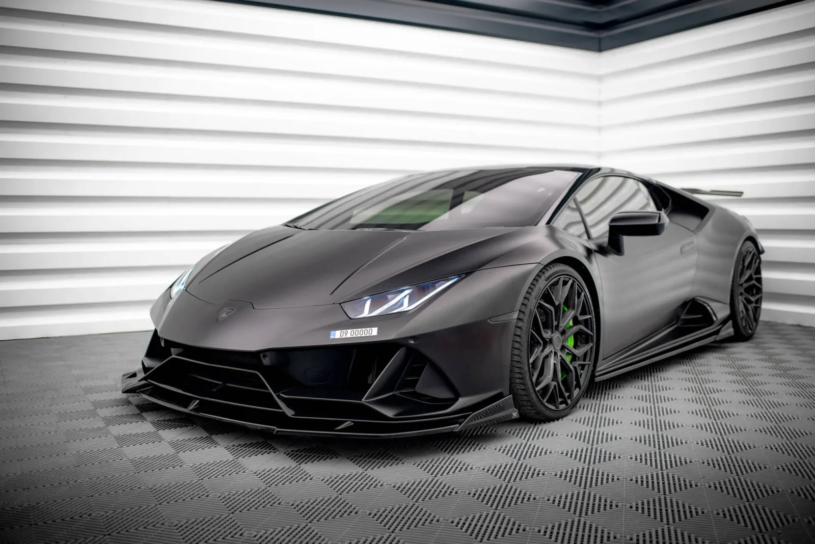 Front Splitter compatible with Lamborghini Huracan EVO AWD