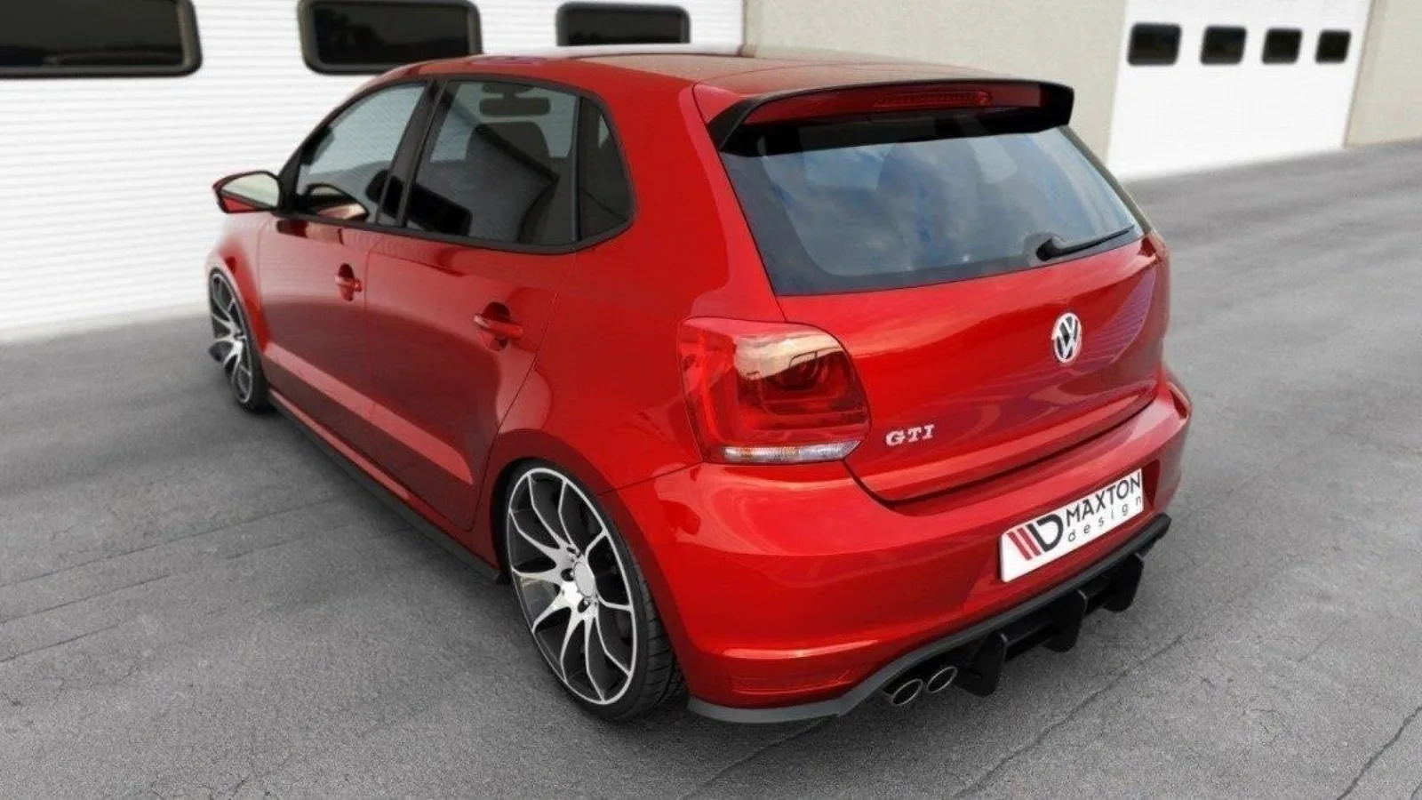 Rear Diffuser compatible with Volkswagen Polo GTI Mk5 Facelift