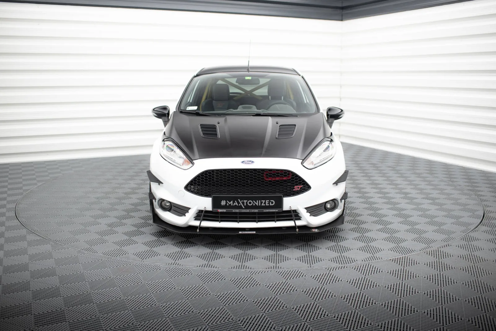 Front Splitter Racing V.2 compatible with Ford Fiesta ST Mk7 FL