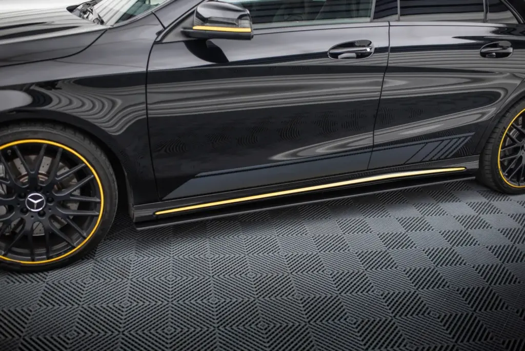 Side Skirts Diffusers Street Pro compatible with Mercedes-AMG CLA 45 C117 Facelift