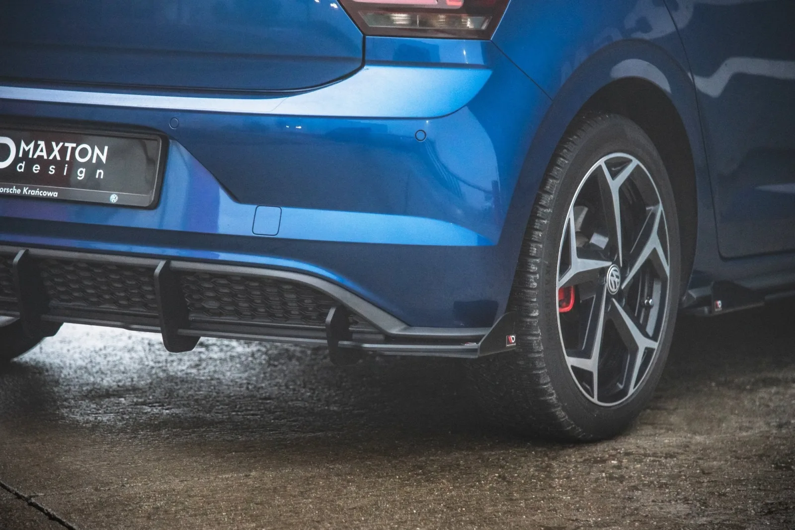 Rear Side Flaps compatible with Volkswagen Polo GTI Mk6