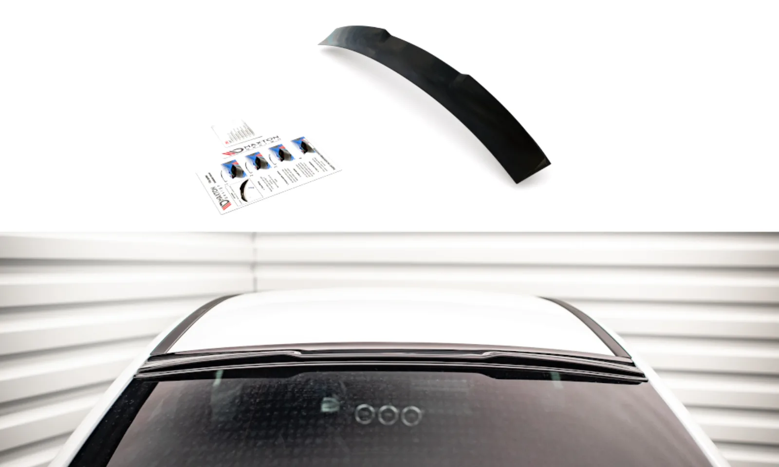 Rear Window Extension compatible with Mercedes A AMG-Line / A35 Sedan V177