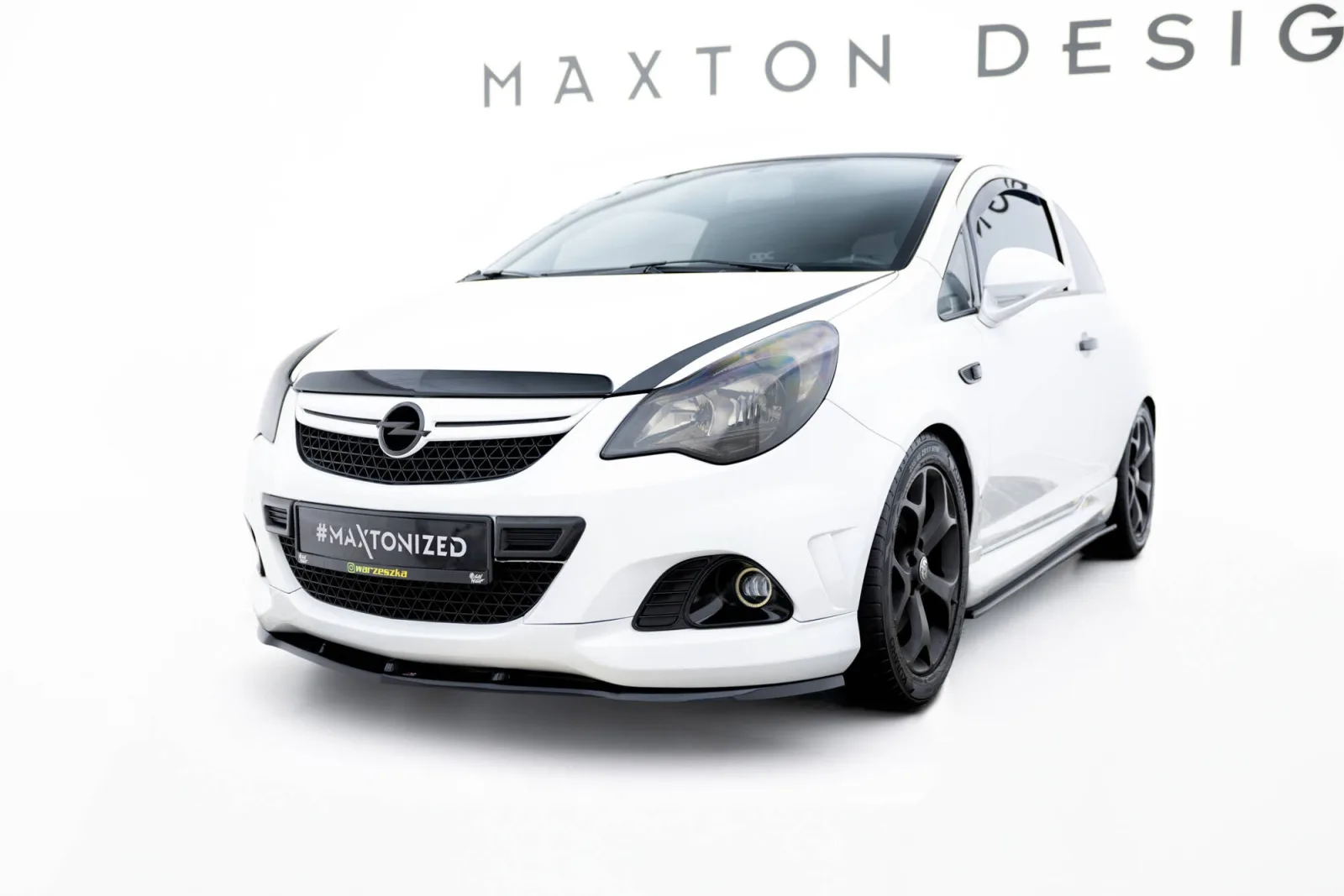 Front Splitter compatible with Opel Corsa D OPC/VXR