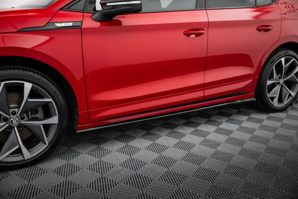 Side Skirts Diffusers compatible with Skoda Enyaq Coupe iV RS