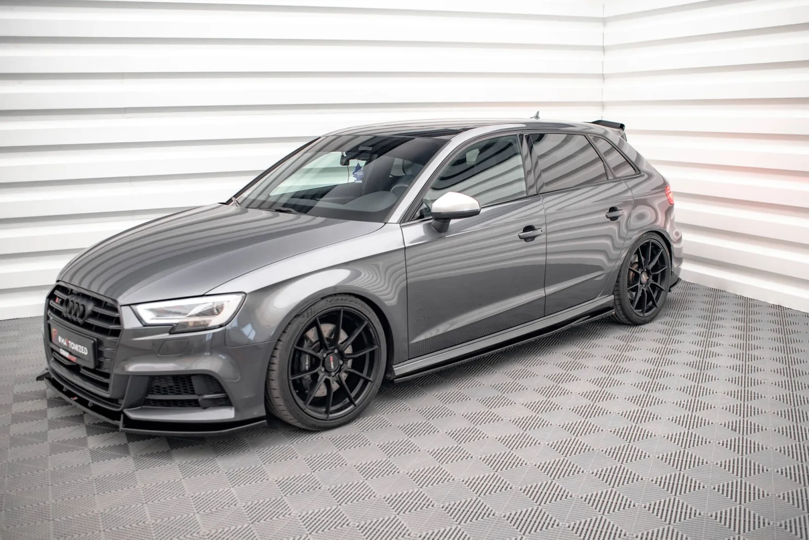 Set of Splitters compatible with Audi S3 Sportback 8V Facelift