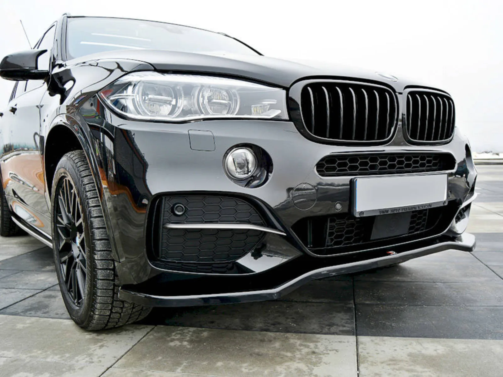 Front Splitter V.1 compatible with BMW X5 F15 M-PACK