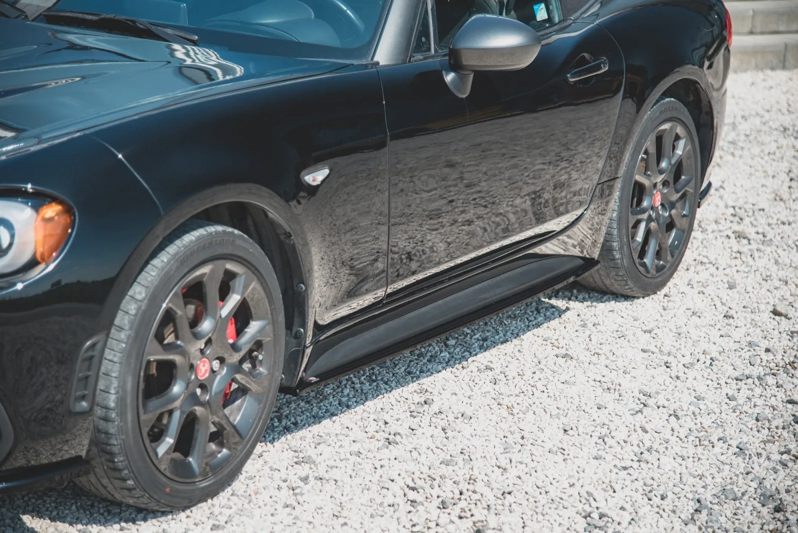 Side Skirts Diffusers compatible with Abarth 124 Spider